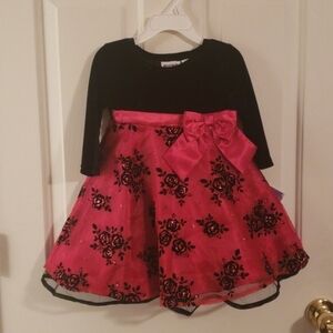 Bluberi Boulevard Red Black Holiday Dress NWT